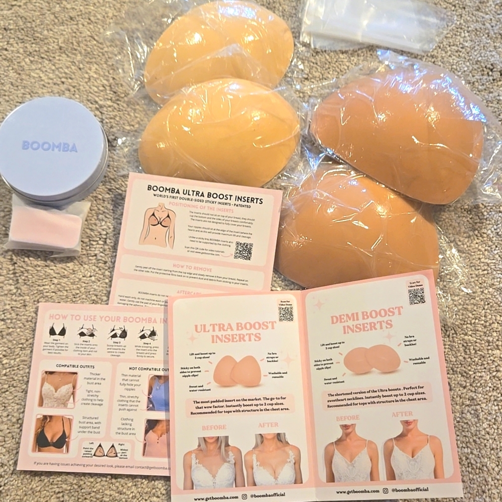 Boomba Ultra Boost And Demi Boost Inserts Bundle Plus Extras